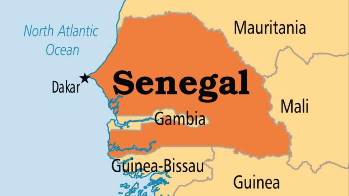 kat jeyografik nan dakar Senegal