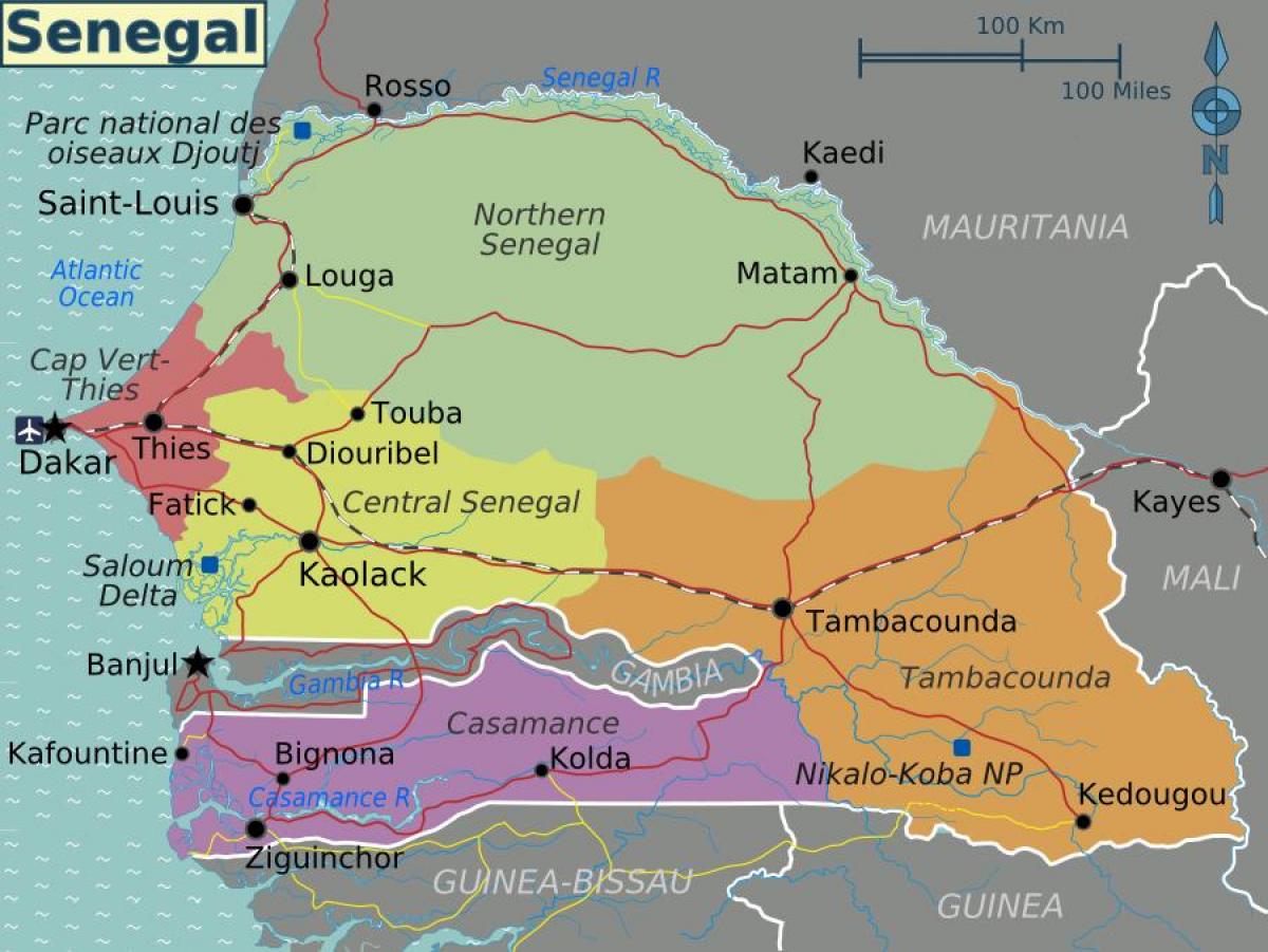 kat jeyografik nan Senegal politik