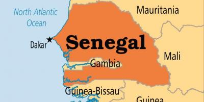 Kat jeyografik nan dakar Senegal